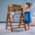 hauck Alpha+ Grow Along Adjustable Wooden Highchair, Beechwood, Walnut Finish Perspective: top
