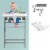 hauck Alpha High Chair Tray Table Compatible with Wooden Alpha+ and Beta+, White Perspective: top