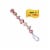 HABA Enchanted Butterflies Wooden Pacifier Chain (Made in Germany) Perspective: top