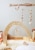 HABA Baby Gift Set Dots with Natural Wood Pacifier Chain and Clutching Toy Perspective: top