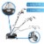 EDOU Dual Handle Pressure Washer Surface Cleaner 20  with Wheels | 4,500 PSI Max Perspective: top