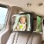 Enovoe 2 Pack Mirror for Baby Car Seat Rear Facing - Wide Convex & Shatterproof Perspective: top