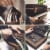 DONBOLSO Vintage Brown Laptop Sleeve 15.6 Inch for Men & Women Perspective: top