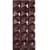 RED Dark Chocolate Bar Perspective: top