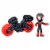 Hasbro Marvel Spidey and His Amazing Friends Miles Morales: Spider-Man with Motorcycle Perspective: top