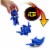 Transformers Toys EarthSpark 1-Step Flip Changer Soundwave 4-Inch Action Figure, Robot Toys Perspective: top