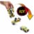 Transformers Toys EarthSpark 1-Step Flip Changer Swindle 4-Inch Action Figure, Robot Toys Perspective: top