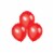 100 pcs 12  Metallic Red Balloons Latex Birthday Decorations Party celebrations Plain Perspective: top