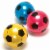 12 Inflatable Football Outdoo Indoor Beach Ball Summer Toy 22cm Party Bag Filler Perspective: top
