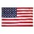 2 PK USA Flags 5ft x 3ft United States of America Independence Day Celebration Perspective: top