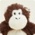 Warmies Cozy Plush Heatable Lavender Scented Stuffed Monkey Perspective: top