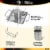 MOUNTAIN GRILLERS Beer Can Chicken Roaster Stand - Stainless Steel Holder Perspective: top