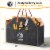 MOUNTAIN GRILLERS Heavy Duty Canvas Firewood Carrier - Carrying Wood & Logs Made Easy! Perspective: top