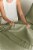 CGK Linens 21 Inch 400 Thread Count 100% Cotton King 3 Piece Sheet Set - Sage Green Perspective: top