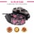 Pink Woven Universal Neck & Shoulder Camera Strap for DSLR & SLR Cameras for Photographers Perspective: top