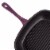 BergHOFF Neo 11" Cast Iron Square Grill Pan - Purple Perspective: top