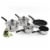 Vision Stainless Steel Cookware Set with Lids Perspective: top