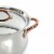 BergHOFF Stainless Steel Cookware Set with Rose Gold Handles Perspective: top