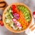 BergHOFF Bamboo Natural Salad Bowl Perspective: top