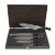 BergHOFF Antigua Cutlery Set with Case - Mahogany/Black Perspective: top