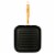 BergHOFF Hard Anodized Grill Pan - Black/Rose Gold Perspective: top