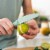 BergHOFF Leo Stainless Steel Vegetable Knife with Zester - Mint Perspective: top