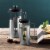 BergHOFF Essentials Stainless Steel Coffee & Tea French Press Perspective: top