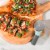 BergHOFF Leo Stainless Steel Pizza Cutter - Mint/Gray Perspective: top