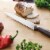 BergHOFF Essentials Rosewood Stainless Steel Carving Knife Perspective: top