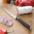 BergHOFF Essentials Rosewood Stainless Steel Utility Knife Perspective: top