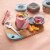 BergHOFF Leo Dual Lunch Pot - Pink & Gray Perspective: top