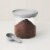 BergHOFF Leo Glass Food Container with Spoon - Grey Perspective: top