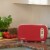 BergHOFF Seren Side Loading Toaster - Red Perspective: top