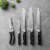 BergHOFF Essentials Stainless Steel Triple Riveted Chef's Knife Perspective: top