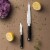 BergHOFF Essentials Flexible Gourmet Stainless Steel Utility Knife Perspective: top