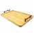 BergHOFF Bamboo Tray with Wrought Iron Handles Perspective: top