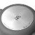 BergHOFF Leo Non-Stick Covered Saute Pan - Grey Perspective: top
