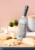 BergHOFF Leo Ultra-Course Paddle Grater - Grey Perspective: top