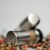 BergHOFF Geminis Stainless Steel Mini Salt & Pepper Dispensers Perspective: top