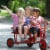 Winther Viking Twin Taxi Tricycle - Red Perspective: top