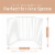 Scandinavian Pet Design Flex Large and Extra Tall 35 to 88 In Safety Gate, White Perspective: top