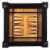 Vincent Black Licorice Multi-Game Card Table Perspective: top