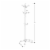 Ergode COAT RACK - 69 H / ESPRESSO WOOD CONTEMPORARY STYLE Perspective: top