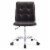 Ergode Prim Armless Mid Back Office Chair - Brown Perspective: top