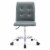 Ergode Prim Armless Mid Back Office Chair - Gray Perspective: top