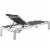 Ergode Shore Chaise Outdoor Patio Aluminum Set of 2 - Silver Black Perspective: top