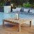 Ergode Upland Outdoor Patio Wood Coffee Table - Natural Perspective: top