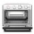 WEESTA KA23W 24 Quart Large Countertop Air Fryer Convection Oven Combo, Silver Perspective: top