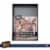 Nonstick Roaster Pan 13 x 9 , Thick Carbon Steel Oven Roasting Pan Food-Grade Coating Perspective: top