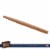 19 French Rolling Pin - Beech Wood Tapered Rolling Pin for Dough, Pizza, Pastry & Bread Perspective: top